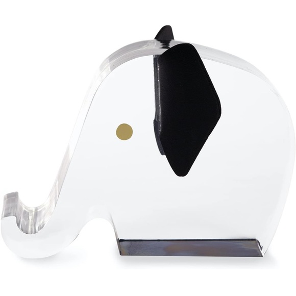 NWT Kate Spade Acrylic Elephant Phone Holder - Picture 2 of 5